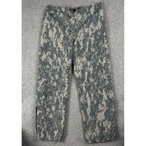 Log House Designs Pants Men XL Digital Camo GoreTex Reversible USA Made *38x32.5